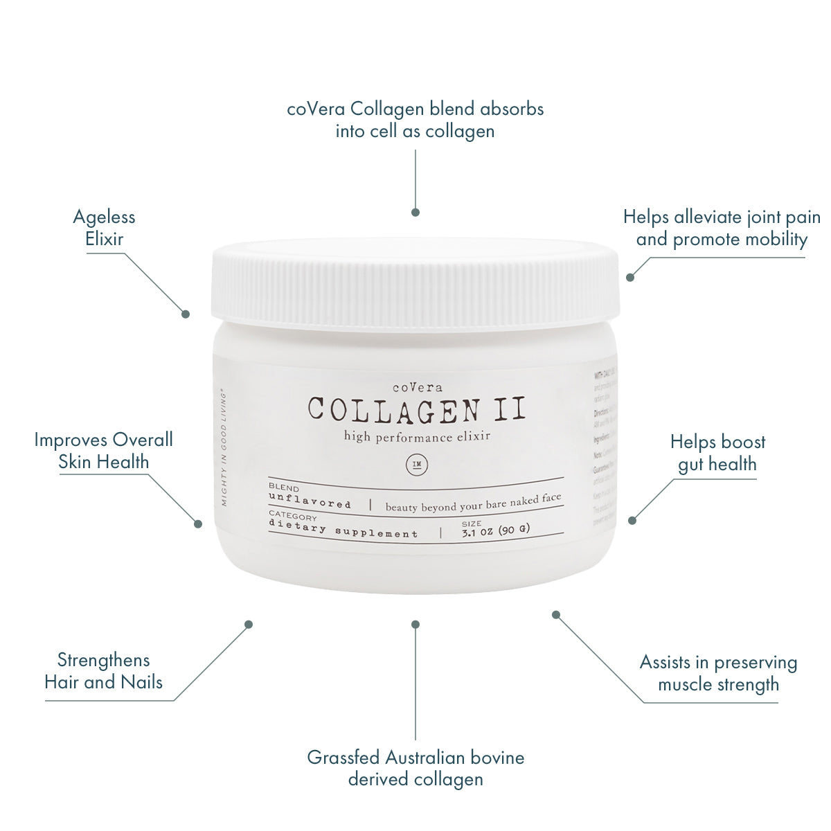 CoVera Collagen II High Performance Elixir - unflavored