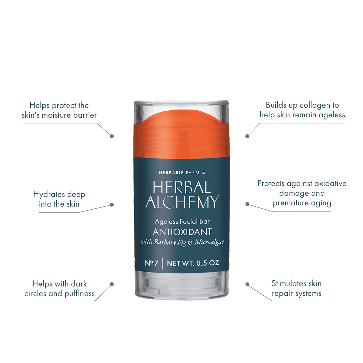 Ageless Facial Bar Antioxidant with Barbary Fig & Microalgae